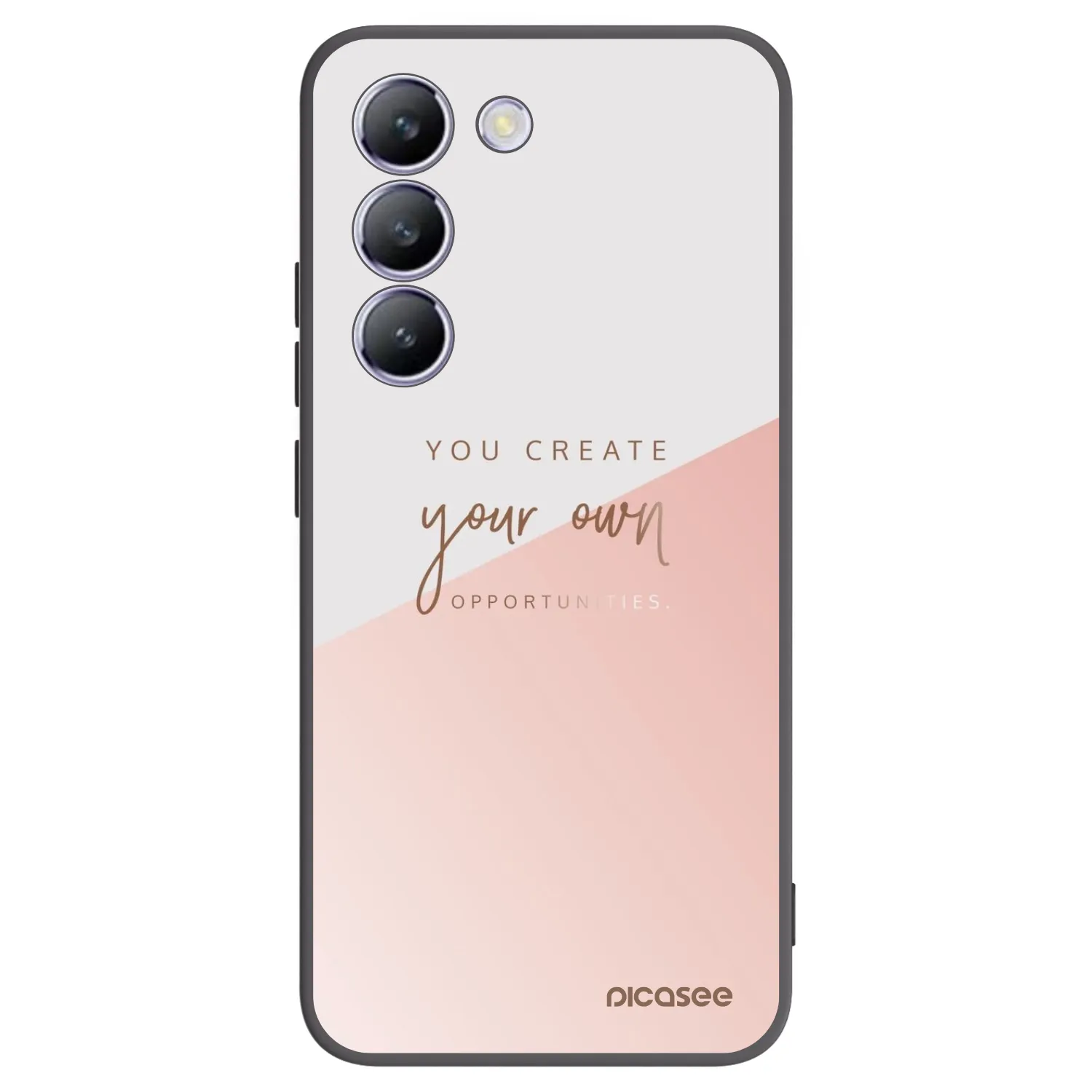Picasee husă neagră din silicon pentru Vivo V40 SE 5G - You create your own opportunities