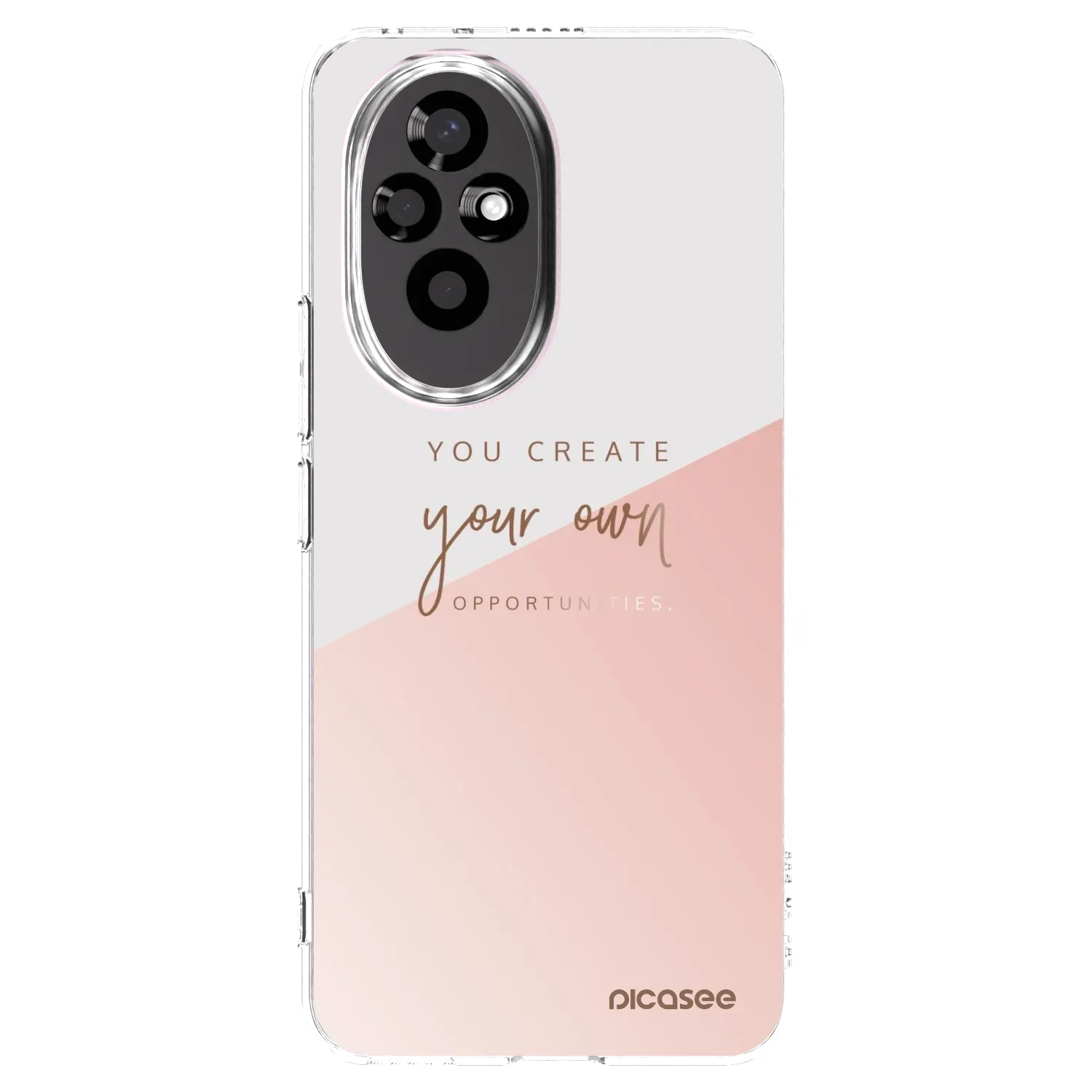 Picasee husă transparentă din silicon pentru Honor 200 Pro 5G - You create your own opportunities