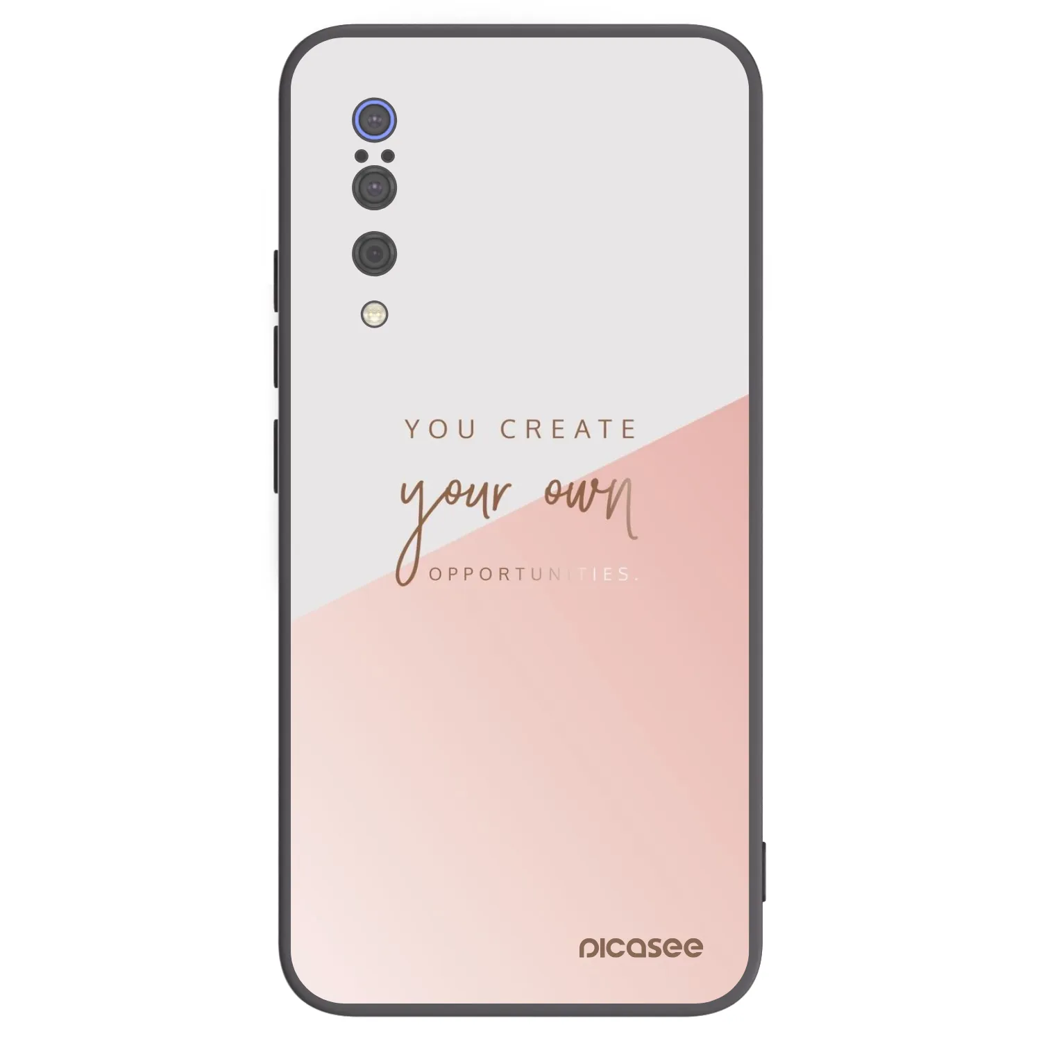 Picasee husă neagră din silicon pentru Xiaomi Mi 9 - You create your own opportunities