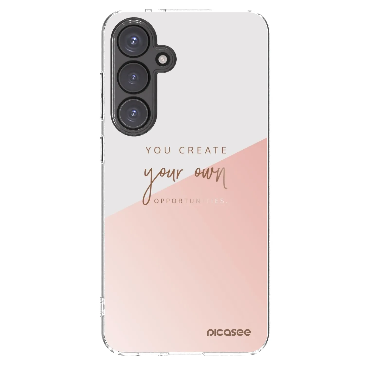 Picasee husă transparentă din silicon pentru Samsung Galaxy S24 FE S721B - You create your own opportunities