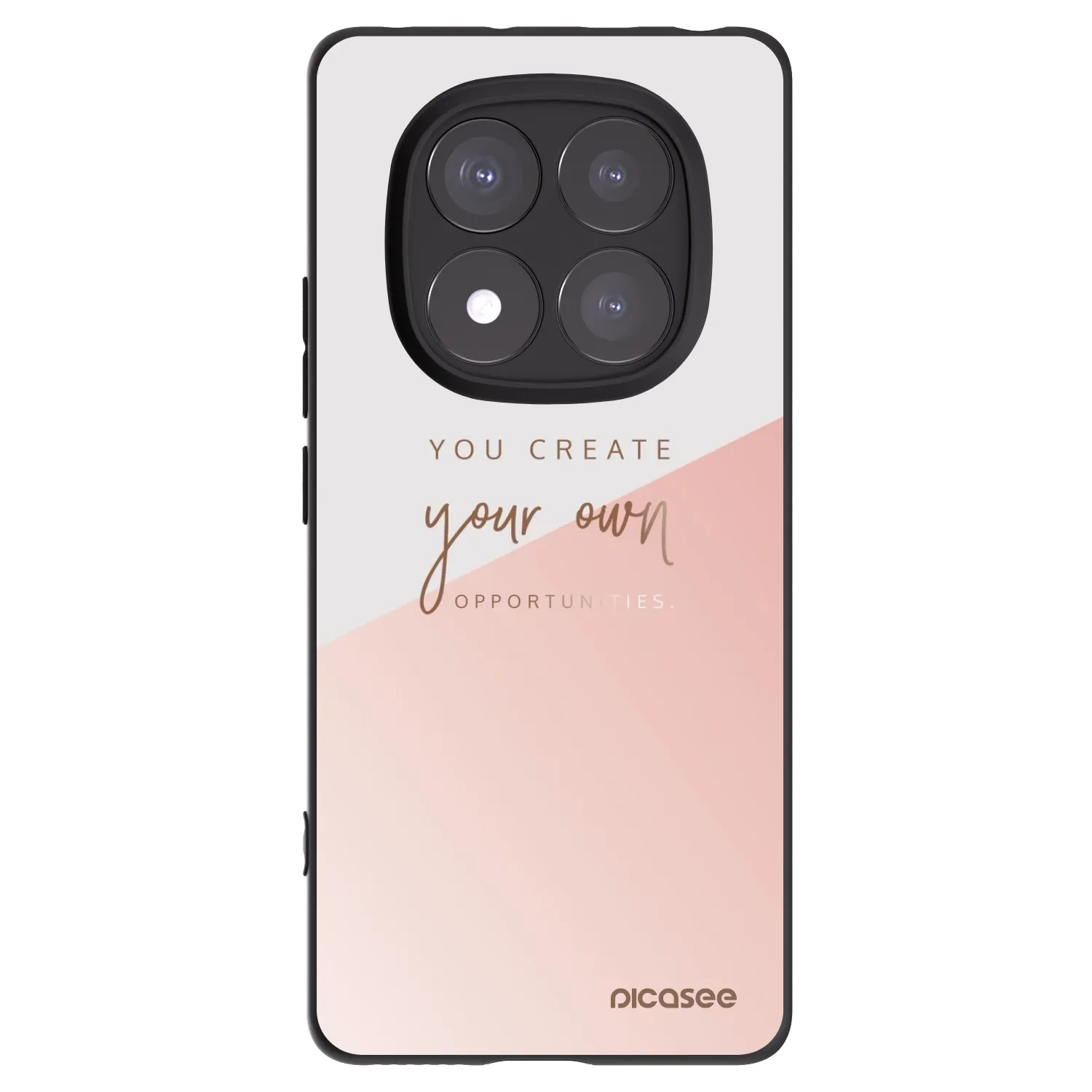 Picasee husă neagră din silicon pentru Xiaomi Redmi Note 14 Pro+ 5G - You create your own opportunities