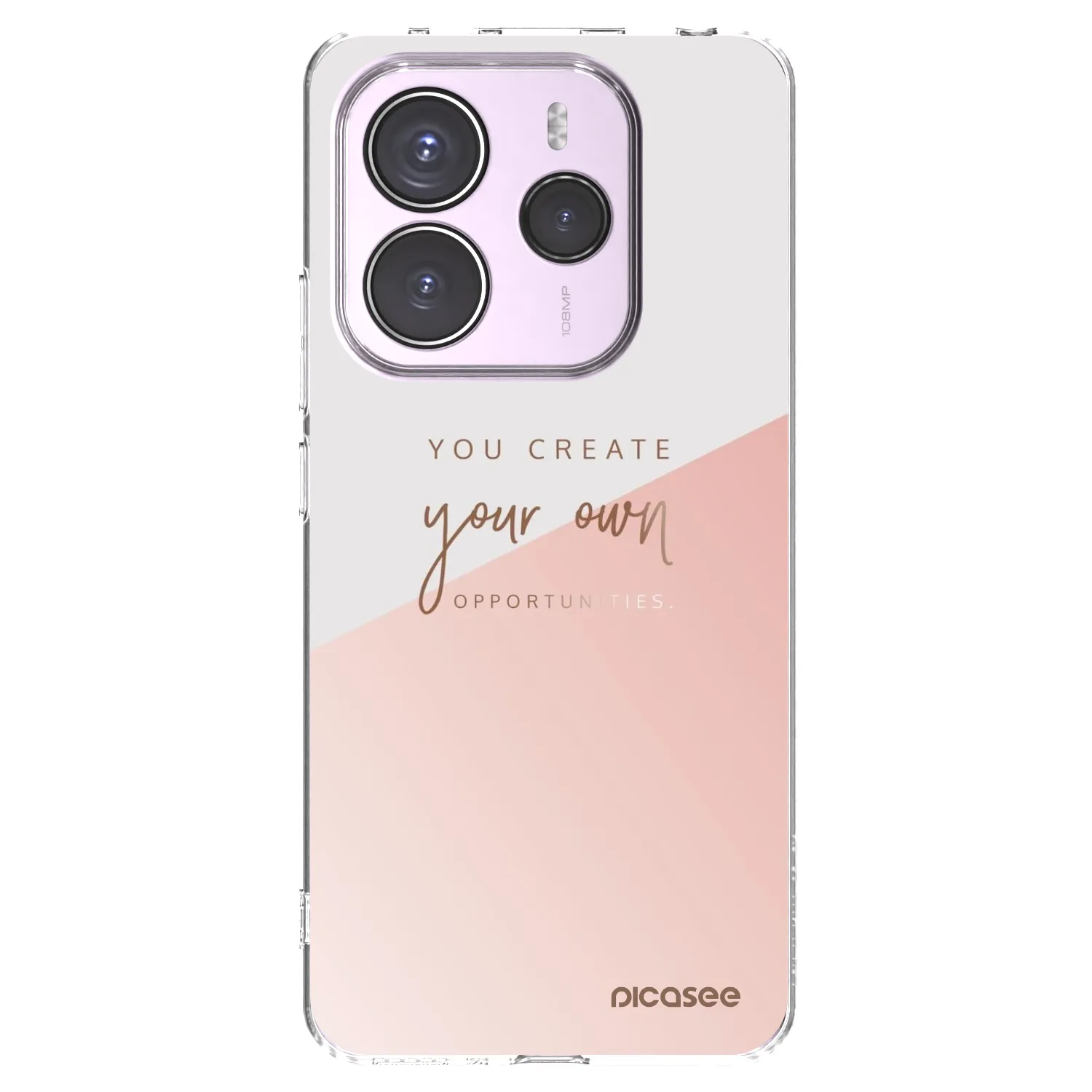 Picasee husă transparentă din silicon pentru Xiaomi Redmi Note 14 5G - You create your own opportunities