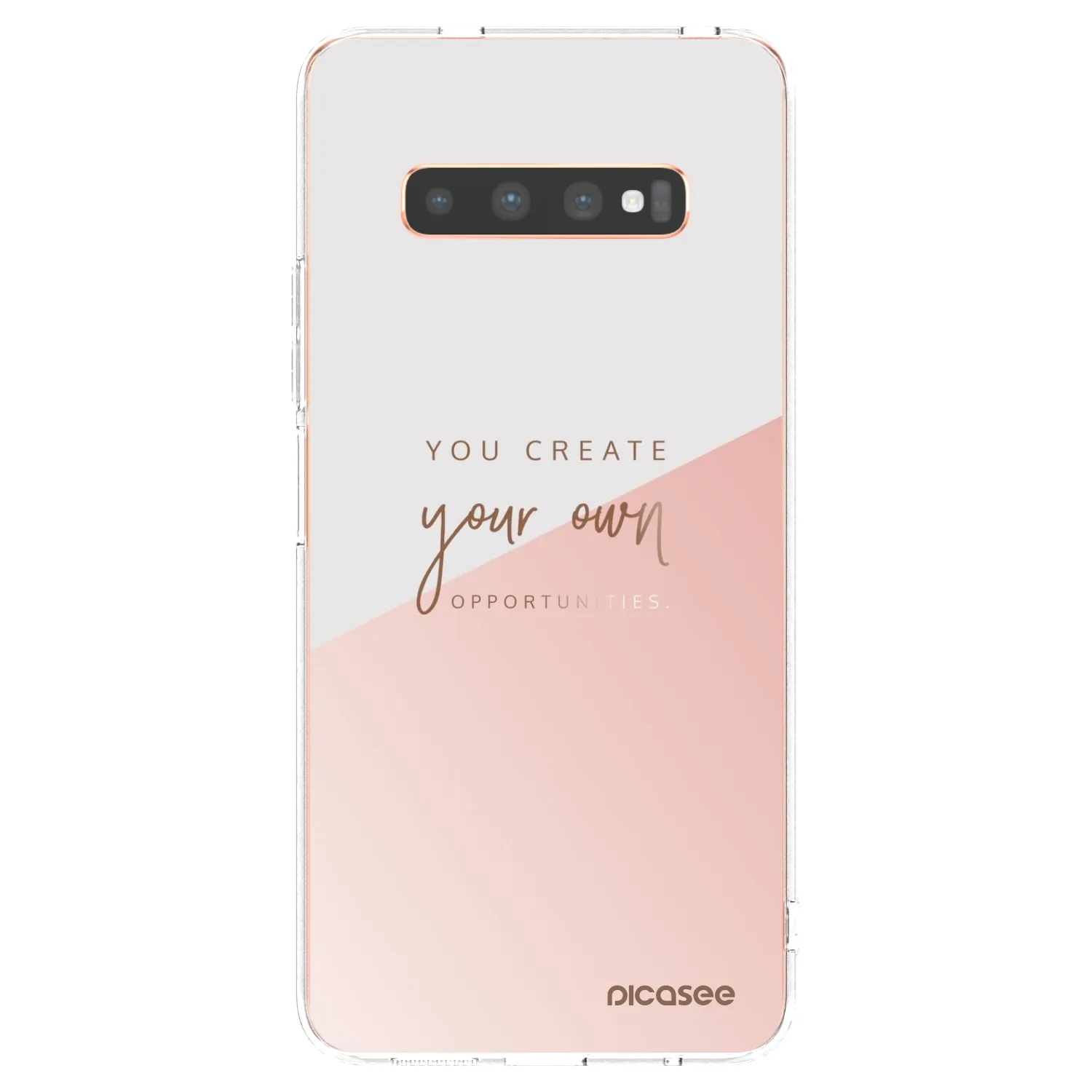 Picasee husă transparentă din silicon pentru Samsung Galaxy S10 Plus G975 - You create your own opportunities