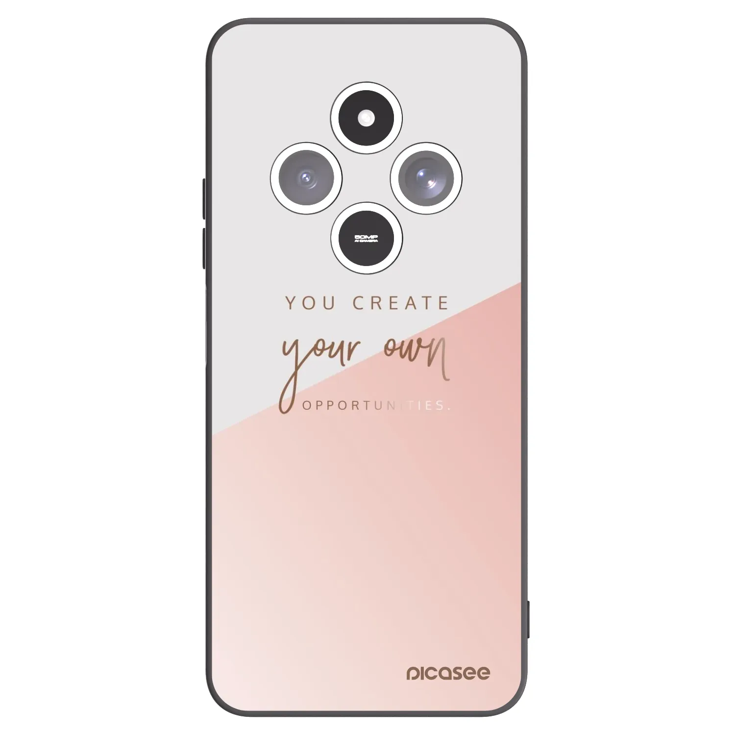 Picasee husă neagră din silicon pentru Xiaomi Redmi 14C - You create your own opportunities