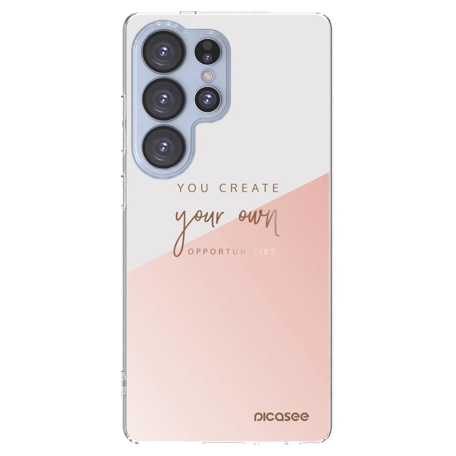 Picasee husă transparentă din silicon pentru Samsung Galaxy S25 Ultra 5G - You create your own opportunities