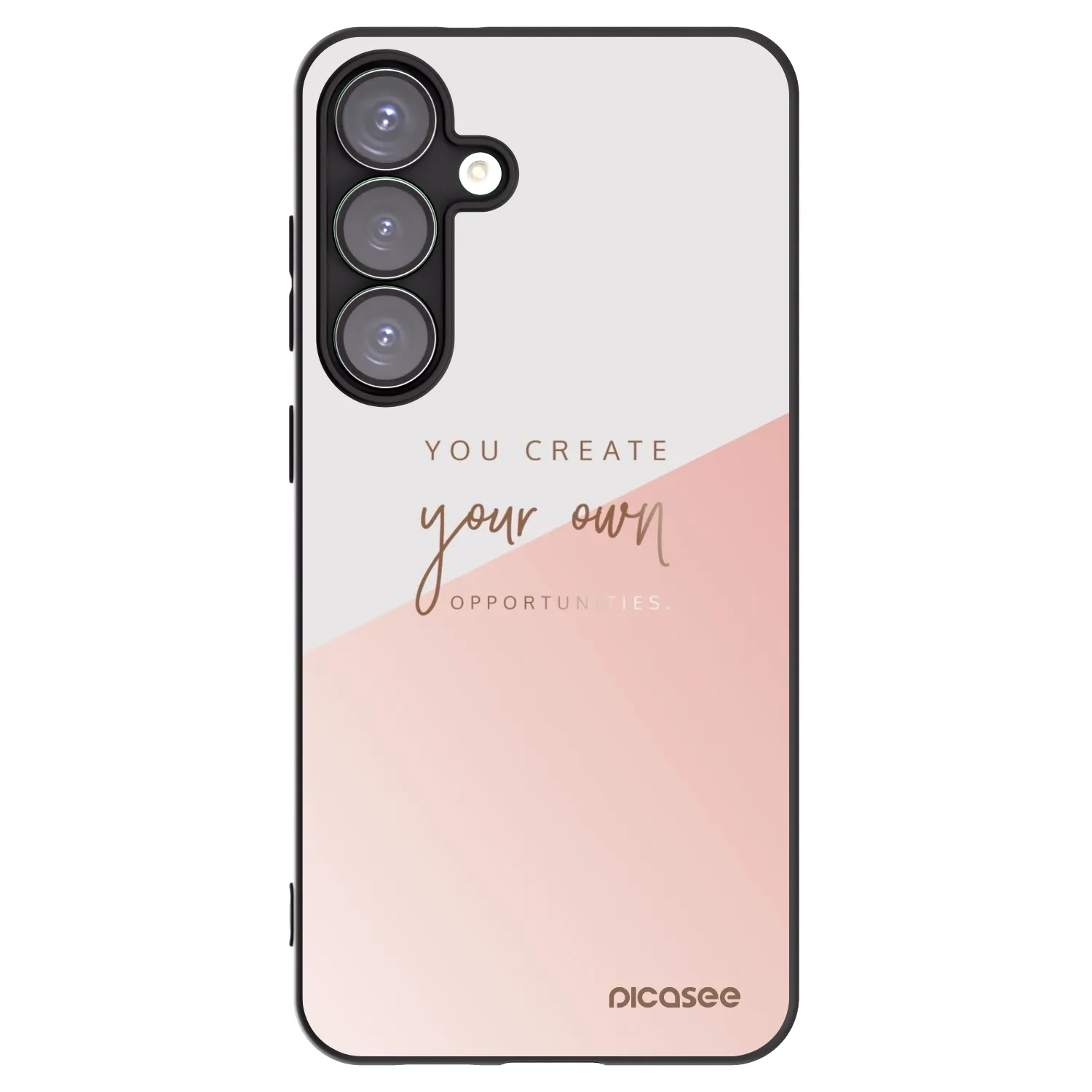 Picasee husă neagră din silicon pentru Samsung Galaxy S25+ 5G - You create your own opportunities