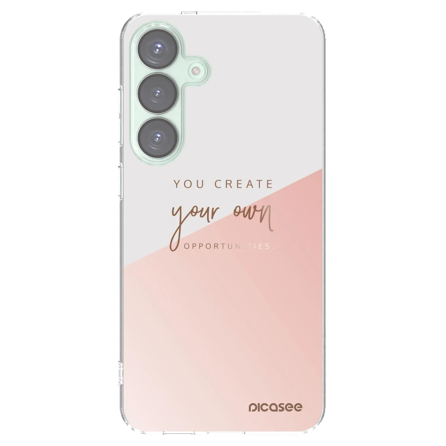 Picasee husă transparentă din silicon pentru Samsung Galaxy S25+ 5G - You create your own opportunities