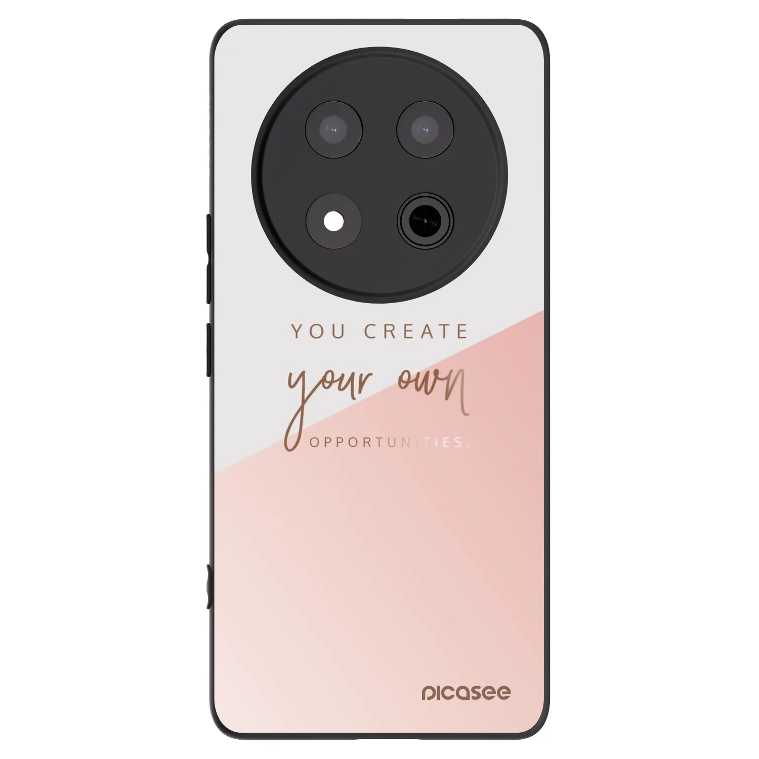 Picasee husă neagră din silicon pentru Honor Magic7 Lite 5G - You create your own opportunities