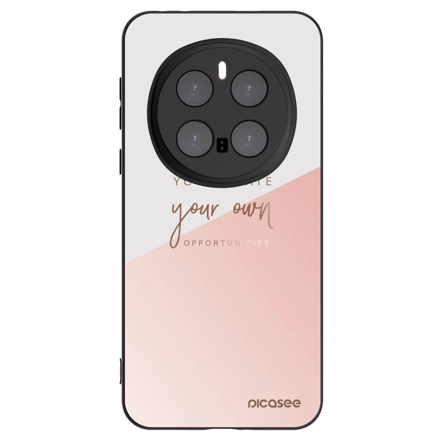 Picasee husă neagră din silicon pentru Honor Magic7 Pro 5G - You create your own opportunities