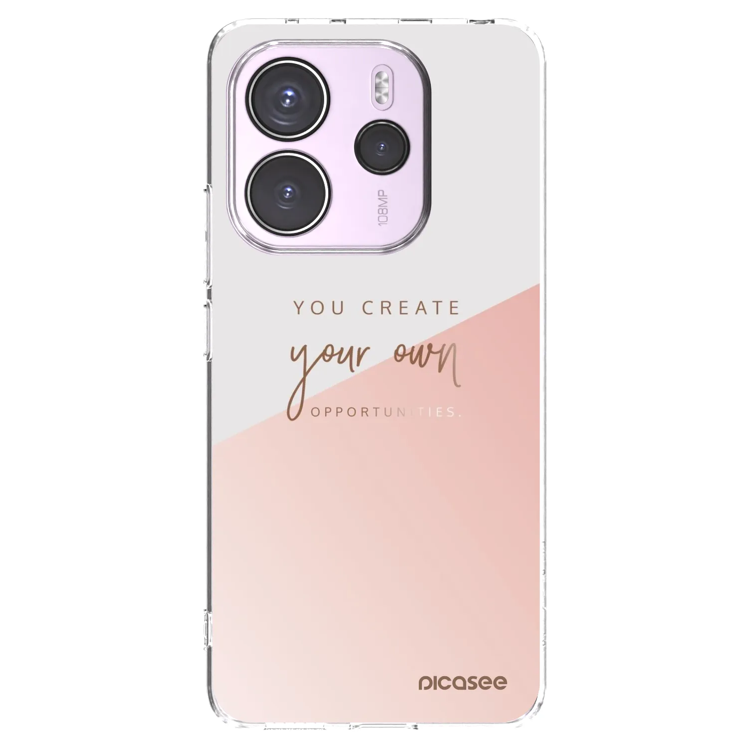 Picasee husă transparentă din silicon pentru Xiaomi Redmi Note 14 4G - You create your own opportunities