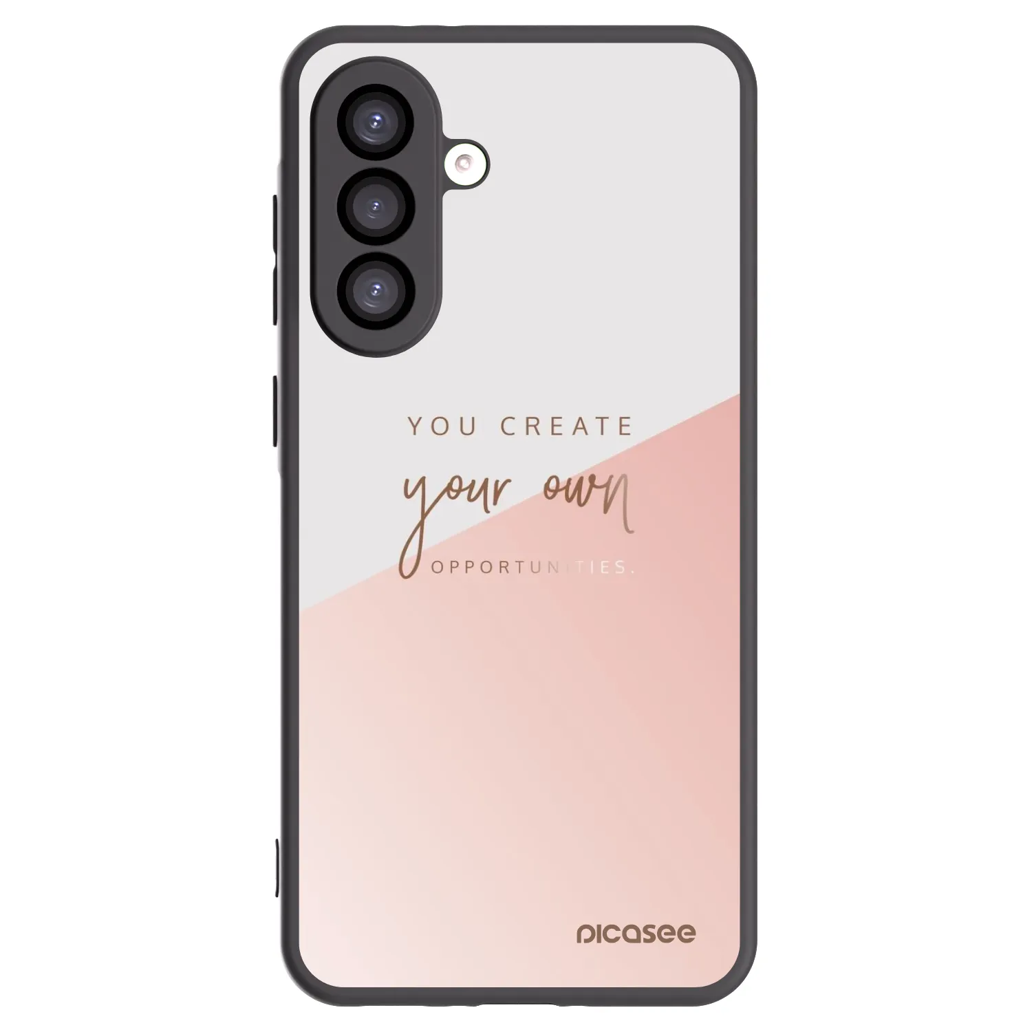 Picasee husă neagră din silicon pentru Samsung Galaxy A26 5G A266B - You create your own opportunities