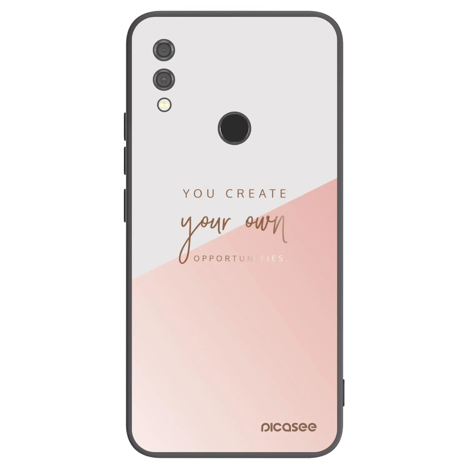 Picasee husă neagră din silicon pentru Xiaomi Redmi Note 7 - You create your own opportunities