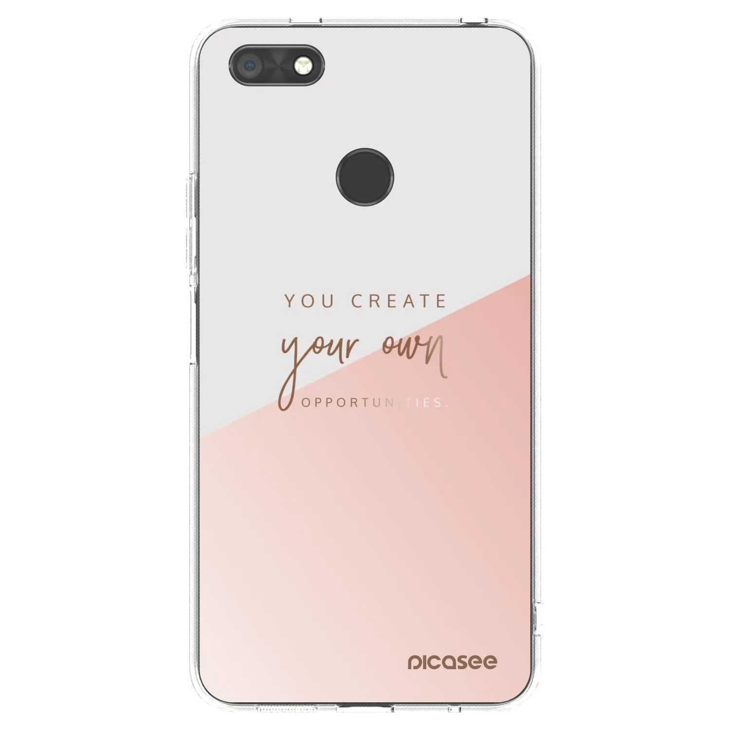 Picasee husă transparentă din silicon pentru Huawei P9 Lite Mini - You create your own opportunities
