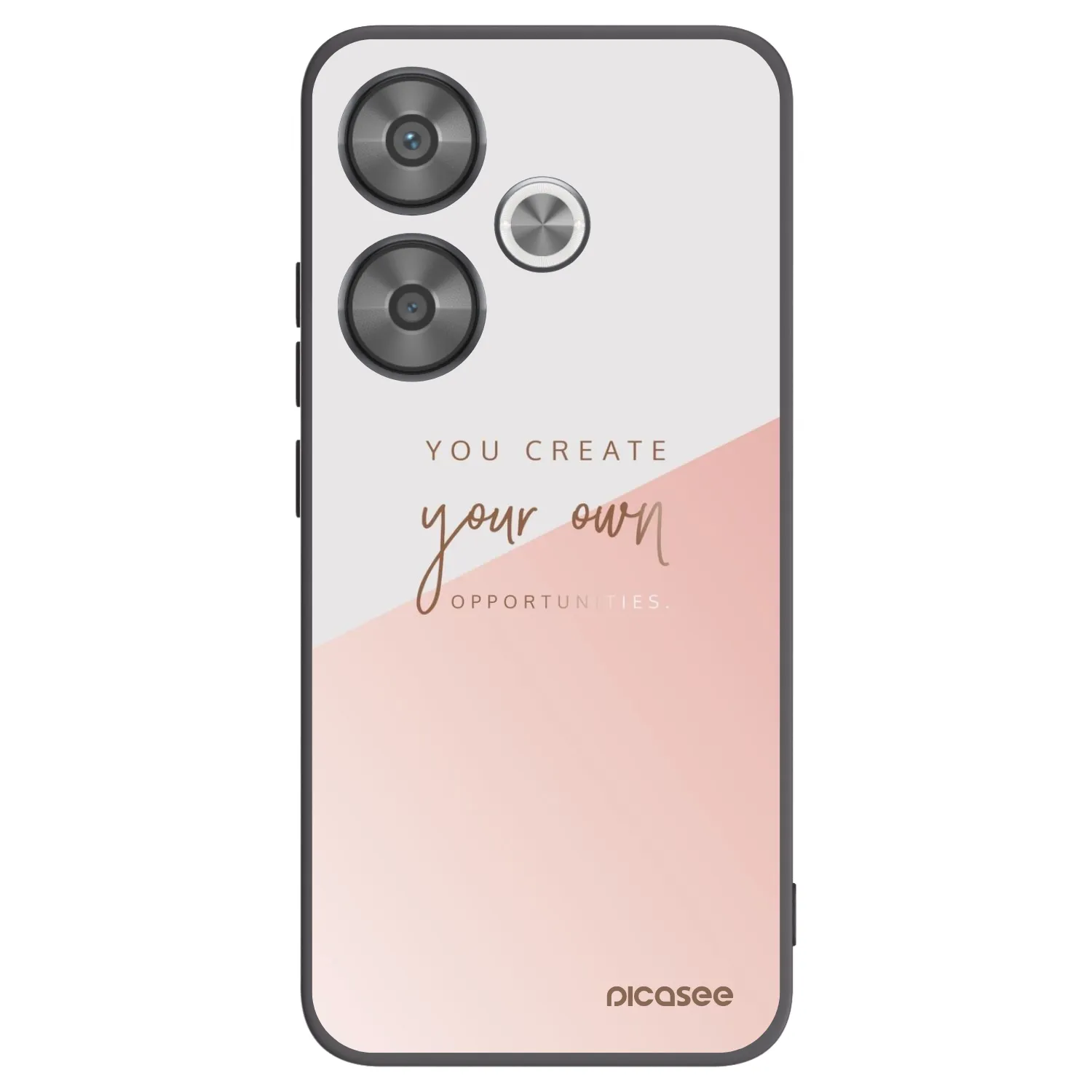 Picasee husă neagră din silicon pentru Xiaomi Poco F6 - You create your own opportunities