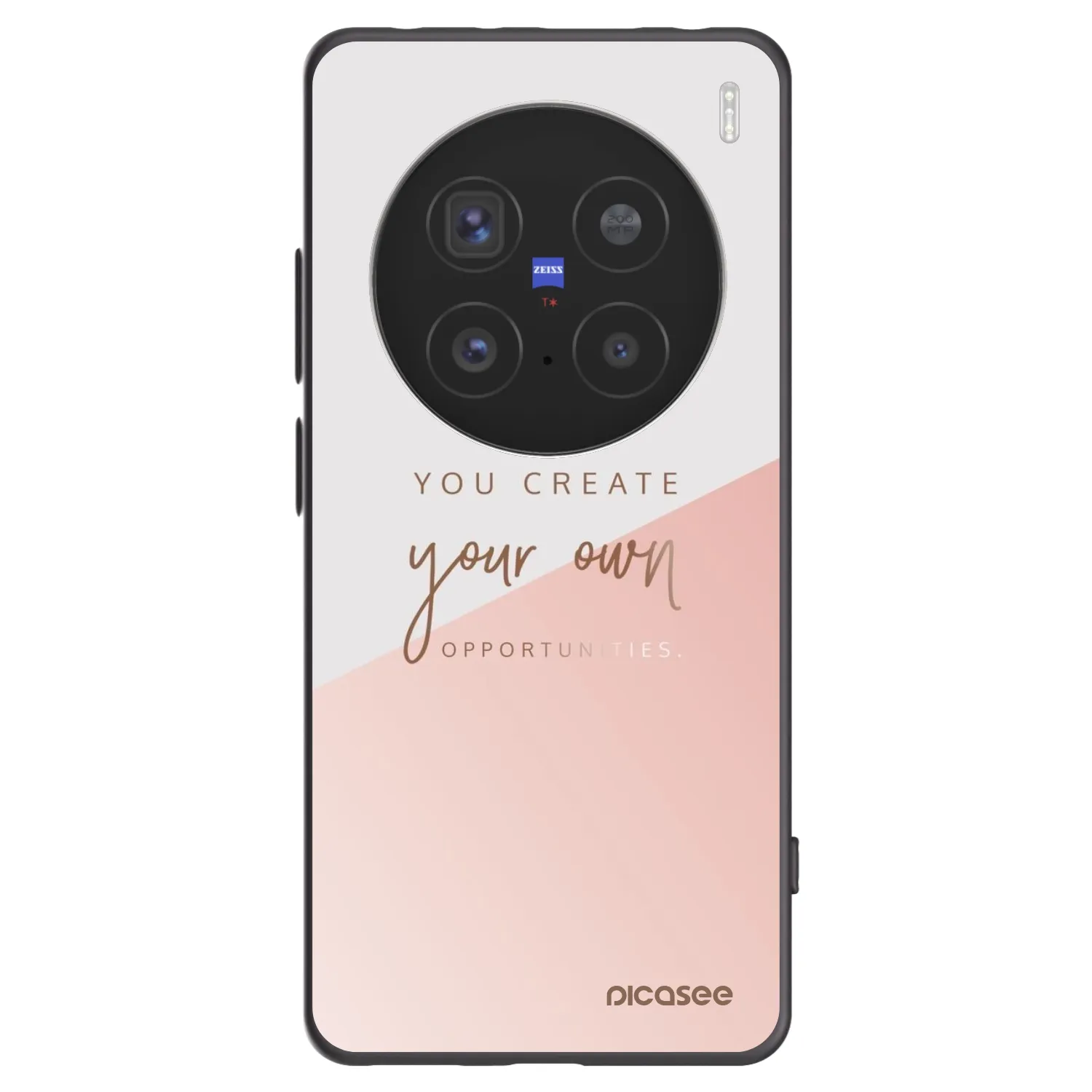 Picasee husă neagră din silicon pentru Vivo X200 Pro - You create your own opportunities