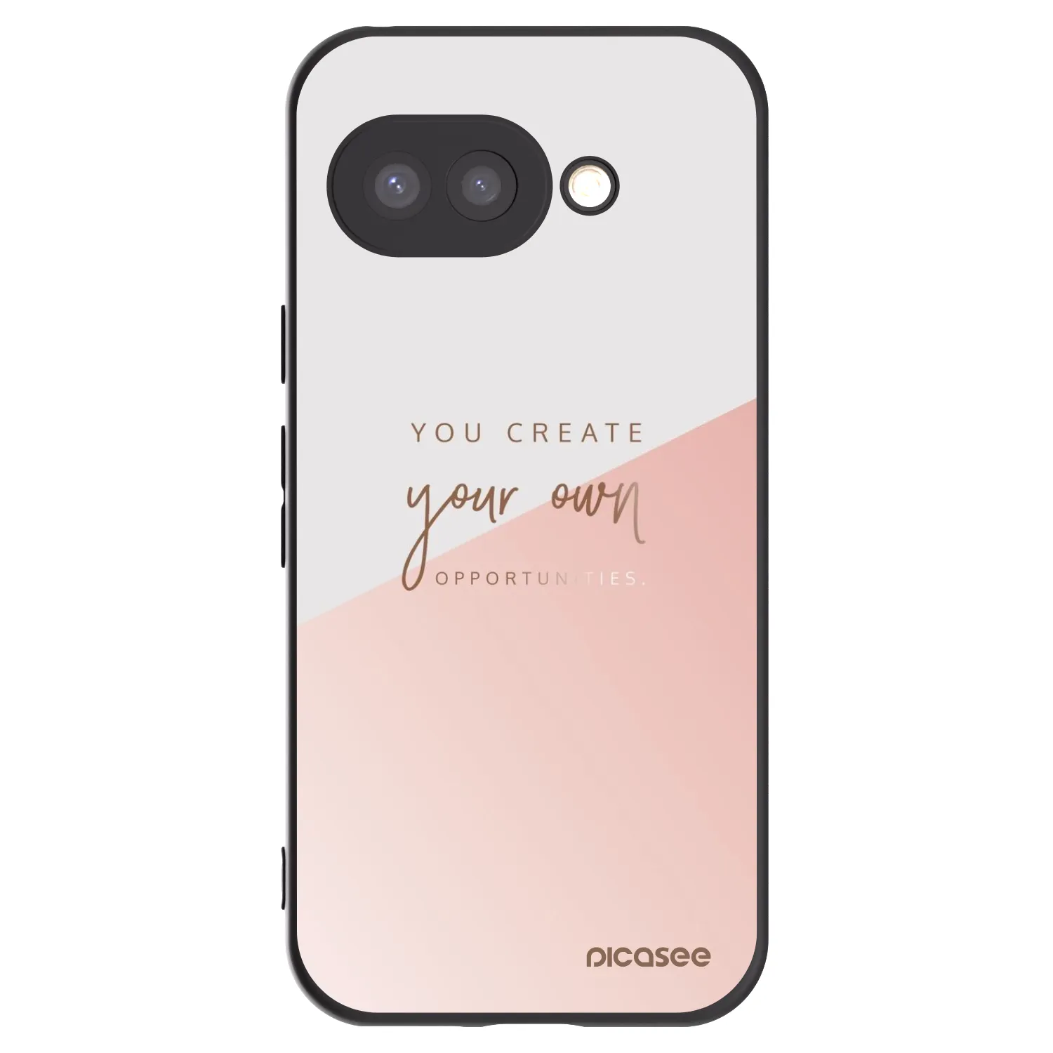 Picasee husă neagră din silicon pentru Google Pixel 9a - You create your own opportunities