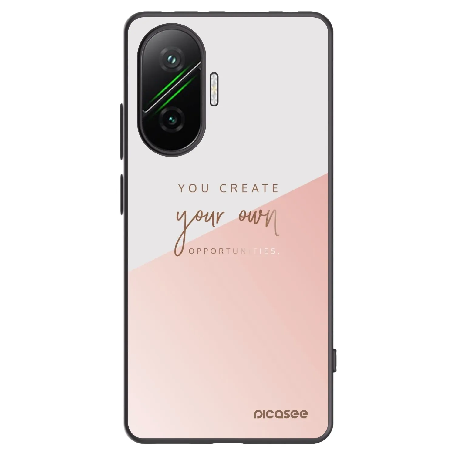 Picasee husă neagră din silicon pentru Xiaomi Poco F7 Pro 5G - You create your own opportunities