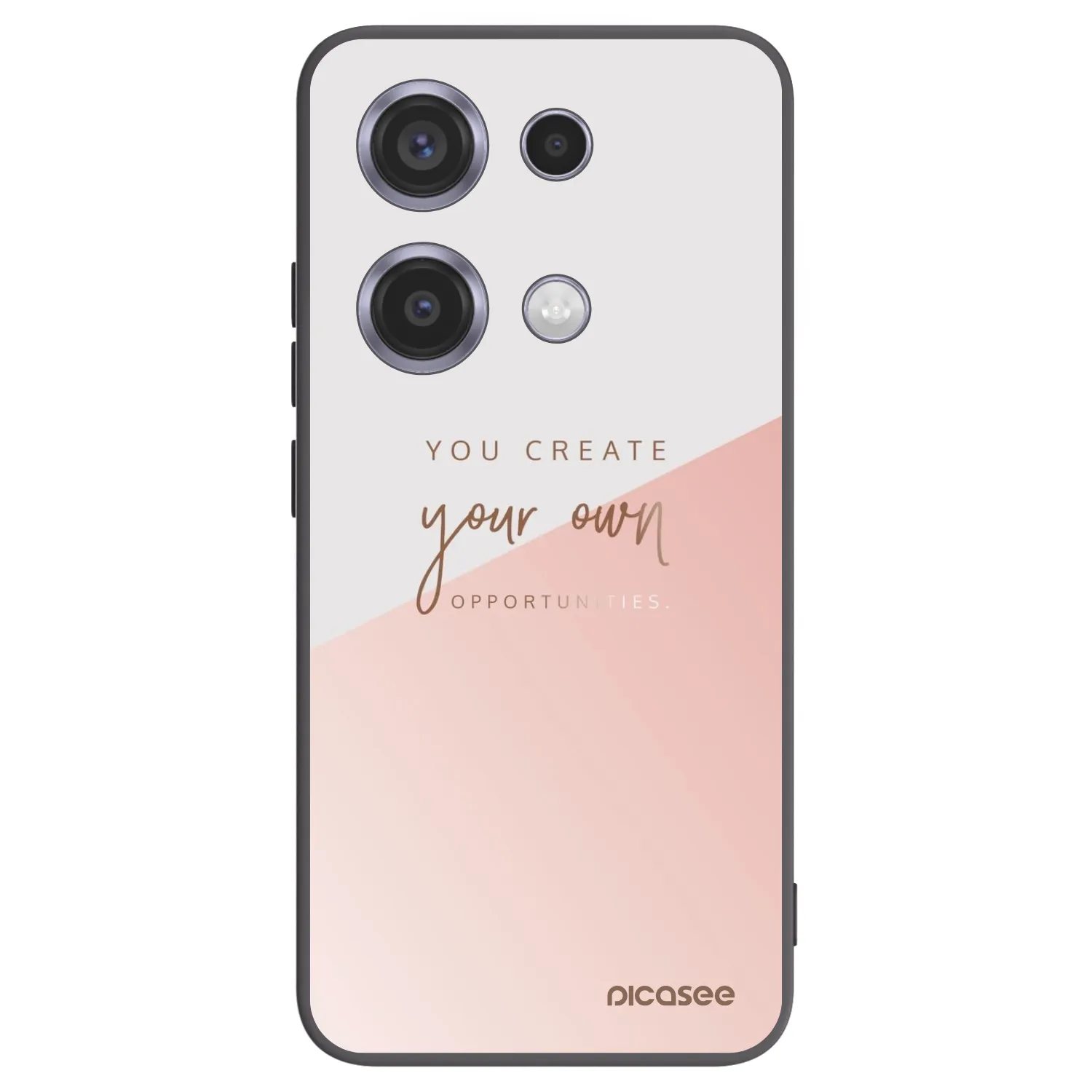 Picasee husă neagră din silicon pentru Xiaomi Redmi Note 14S - You create your own opportunities
