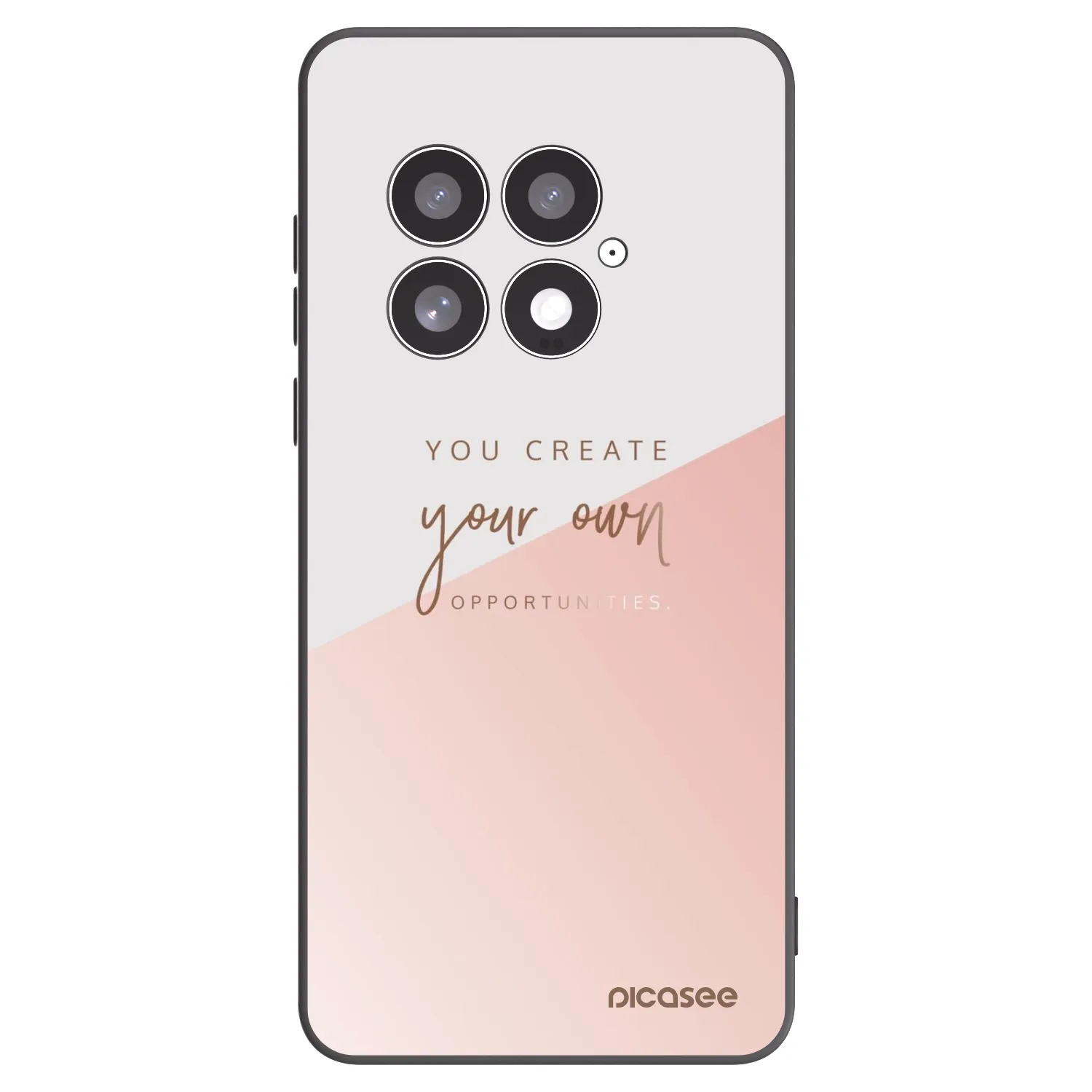 Picasee husă neagră din silicon pentru OnePlus 13 5G - You create your own opportunities