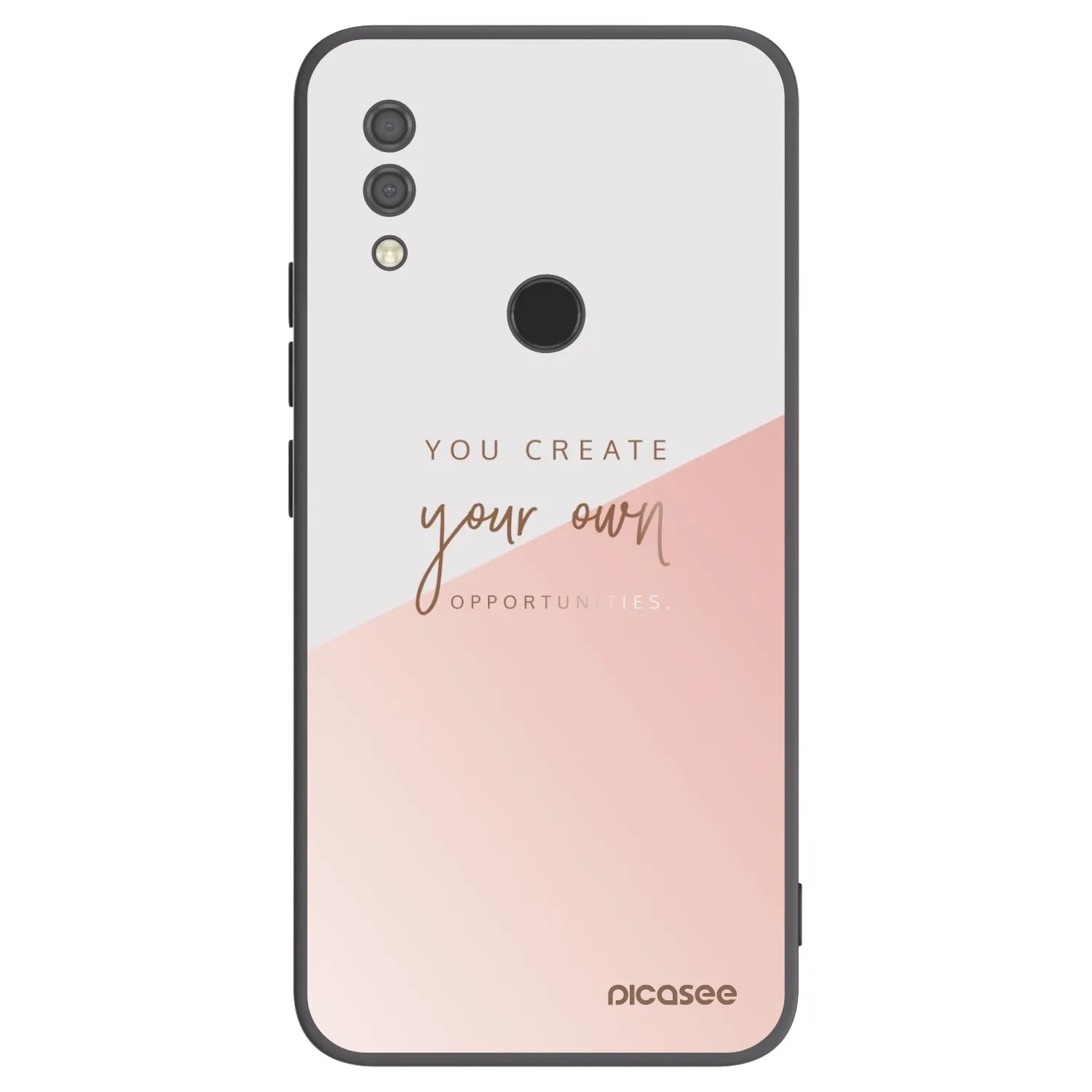 Picasee husă neagră din silicon pentru Xiaomi Redmi 7 - You create your own opportunities