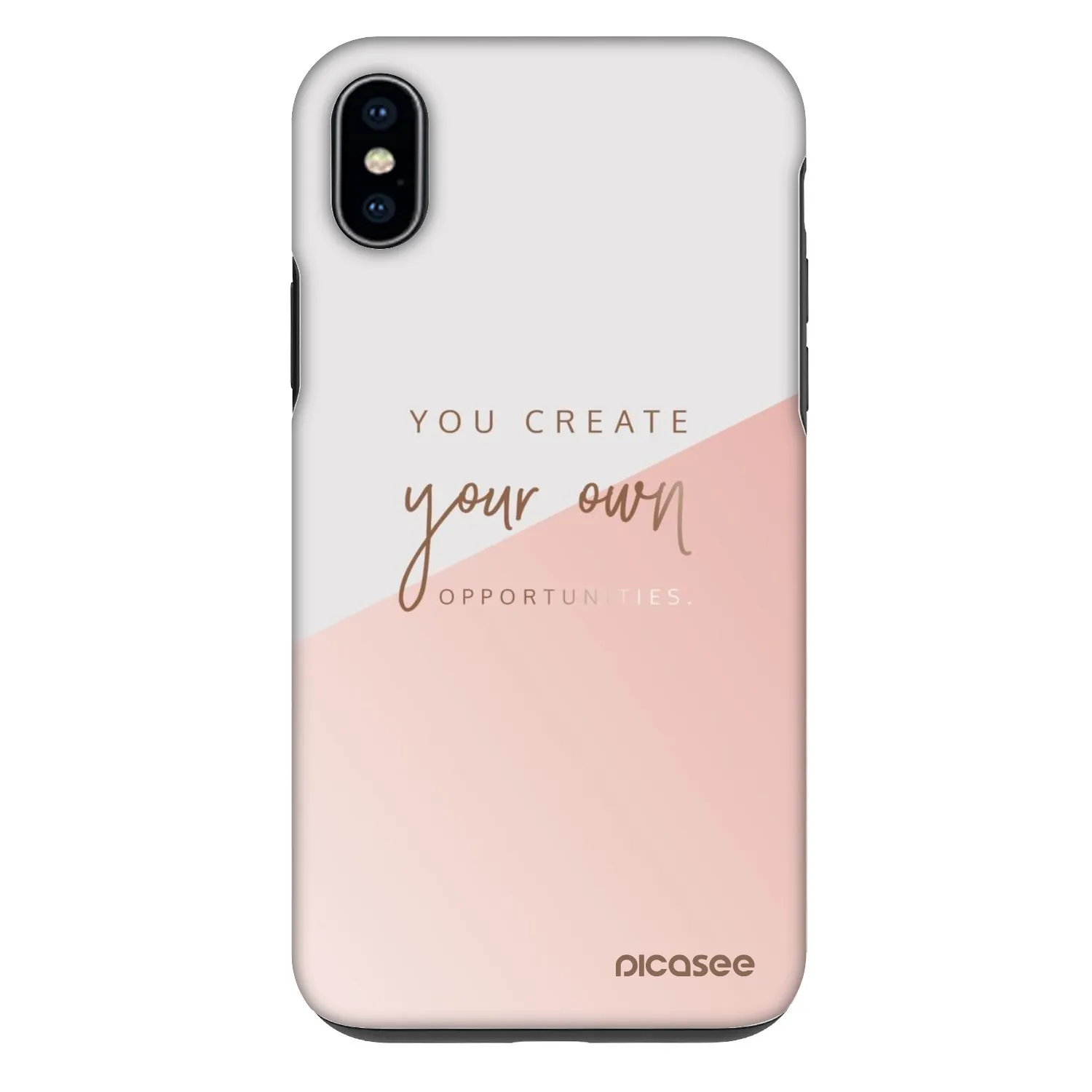 Picasee Fashion Case pentru Apple iPhone XS Max - You create your own opportunities