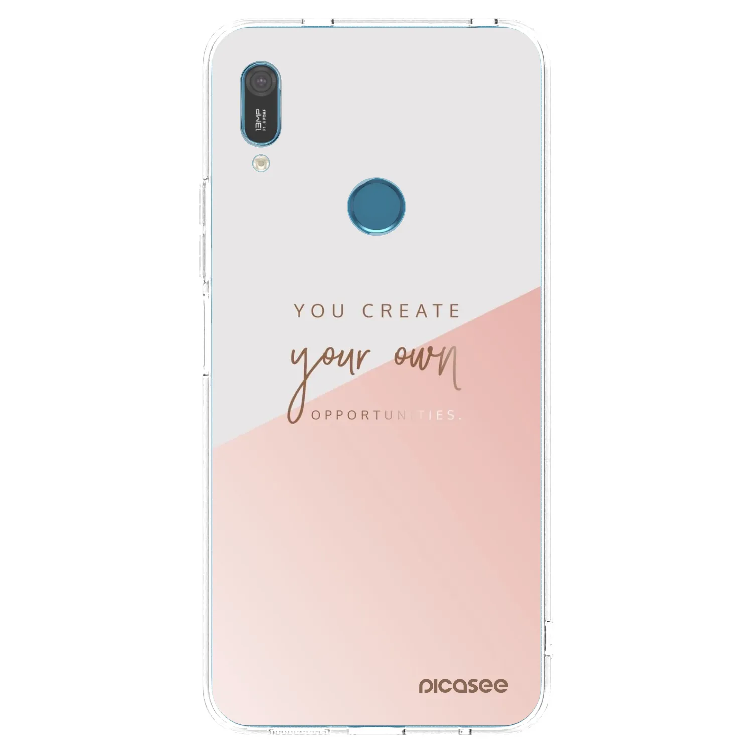 Picasee husă transparentă din silicon pentru Huawei Y6 2019 - You create your own opportunities