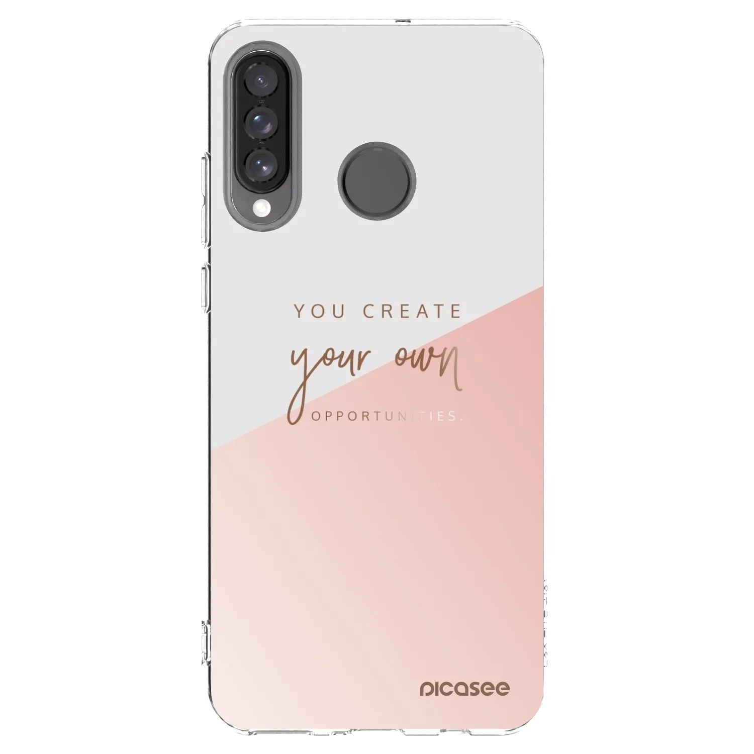 Picasee husă transparentă din silicon pentru Huawei P30 Lite - You create your own opportunities