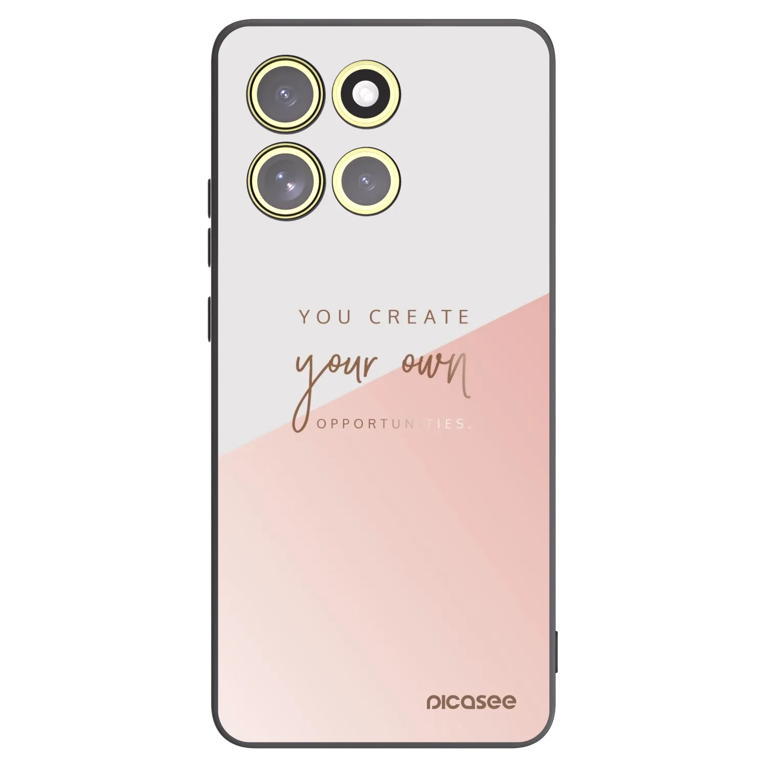 Picasee husă neagră din silicon pentru Motorola Moto G86 Power 5G - You create your own opportunities