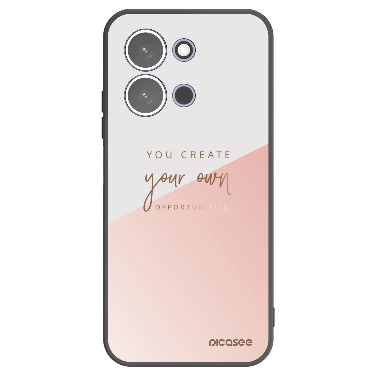 Picasee husă neagră din silicon pentru Xiaomi Redmi 15C 5G - You create your own opportunities