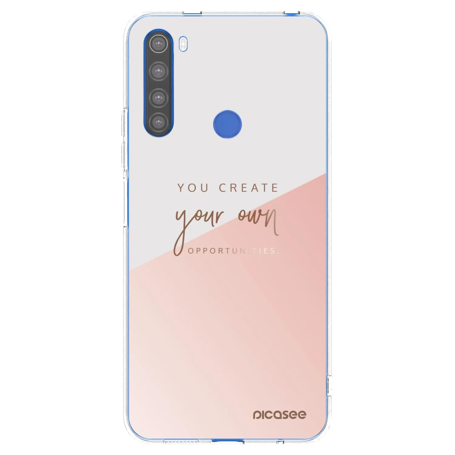 Picasee husă transparentă din silicon pentru Xiaomi Redmi Note 8T - You create your own opportunities