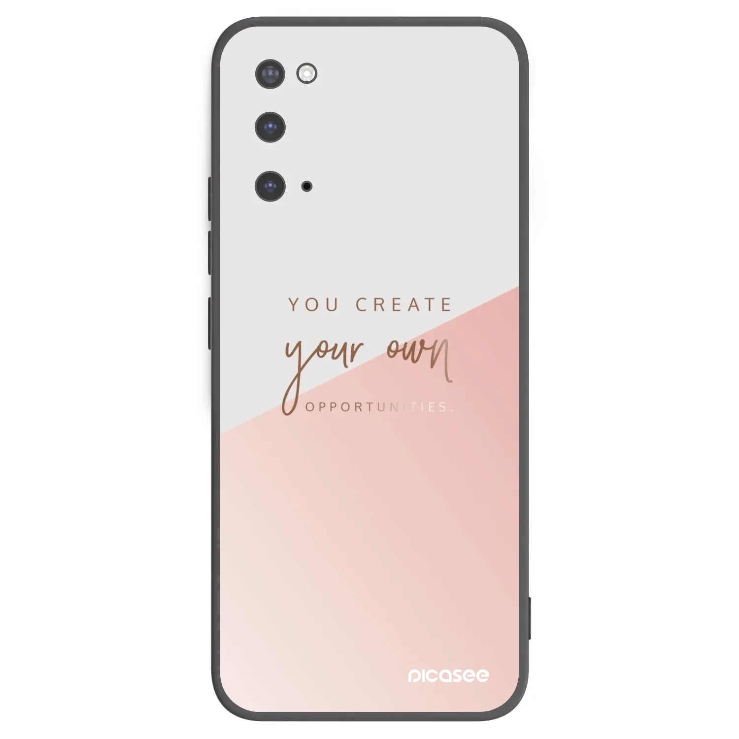 Picasee husă neagră din silicon pentru Samsung Galaxy S20 G980F - You create your own opportunities