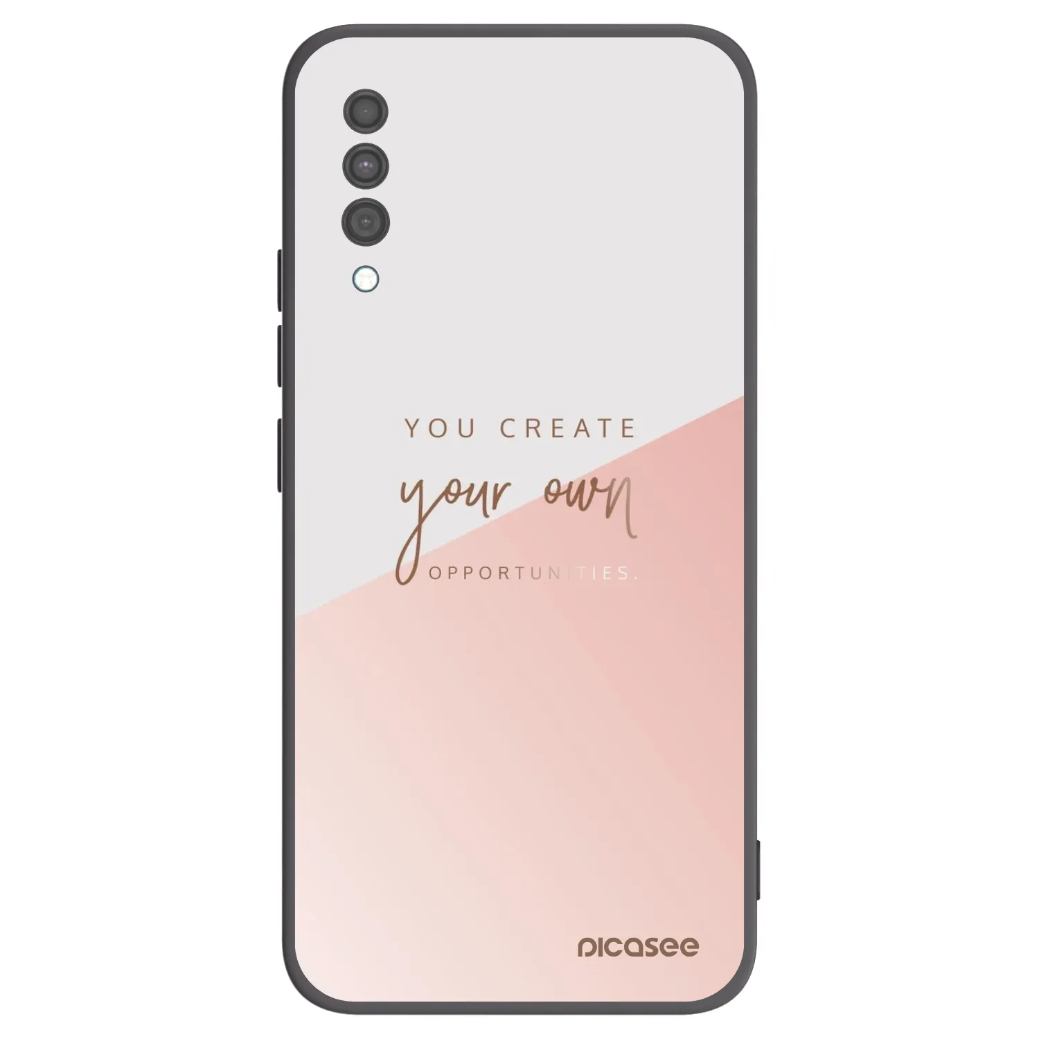 Picasee husă neagră din silicon pentru Samsung Galaxy A30s A307F - You create your own opportunities