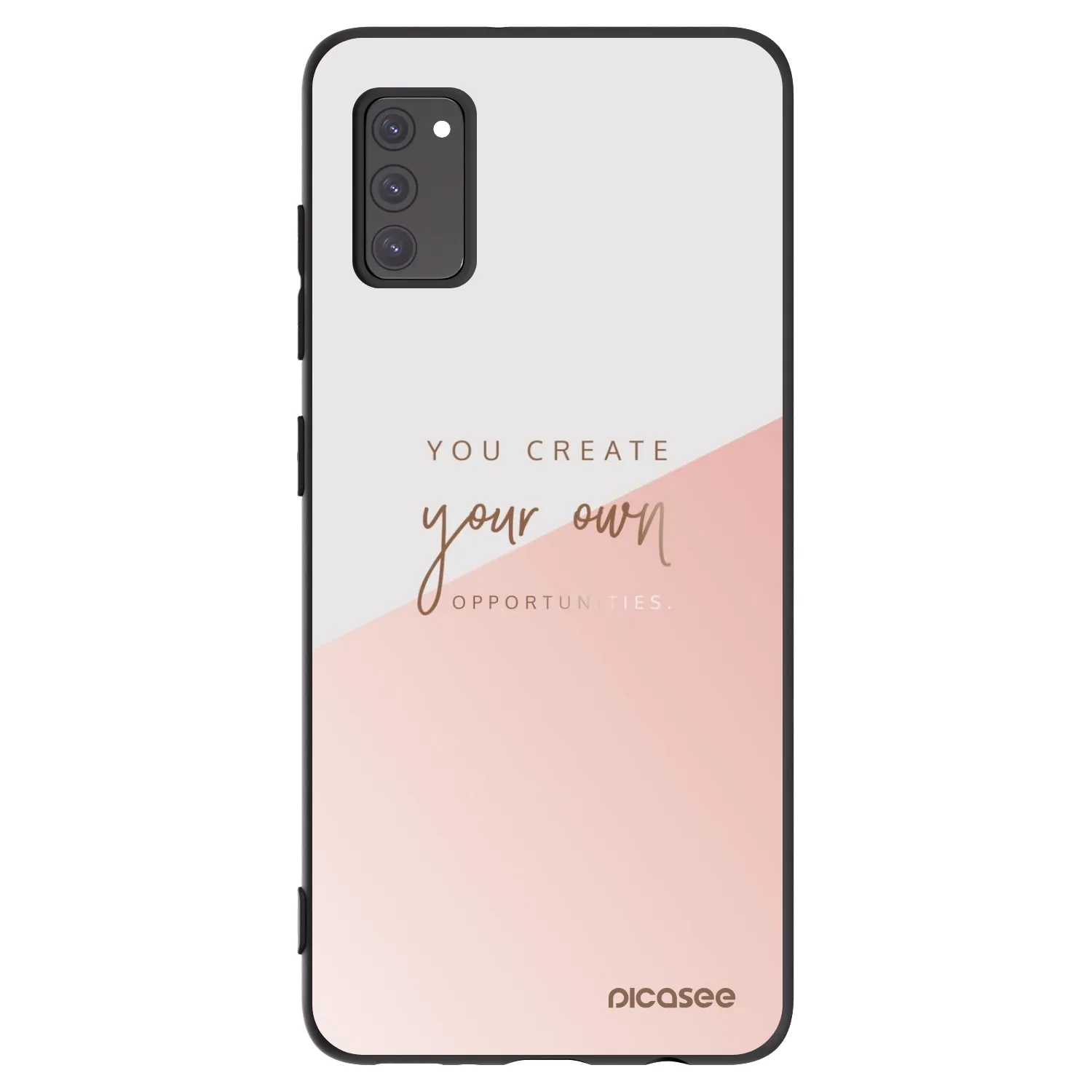 Picasee husă neagră din silicon pentru Samsung Galaxy A41 A415F - You create your own opportunities