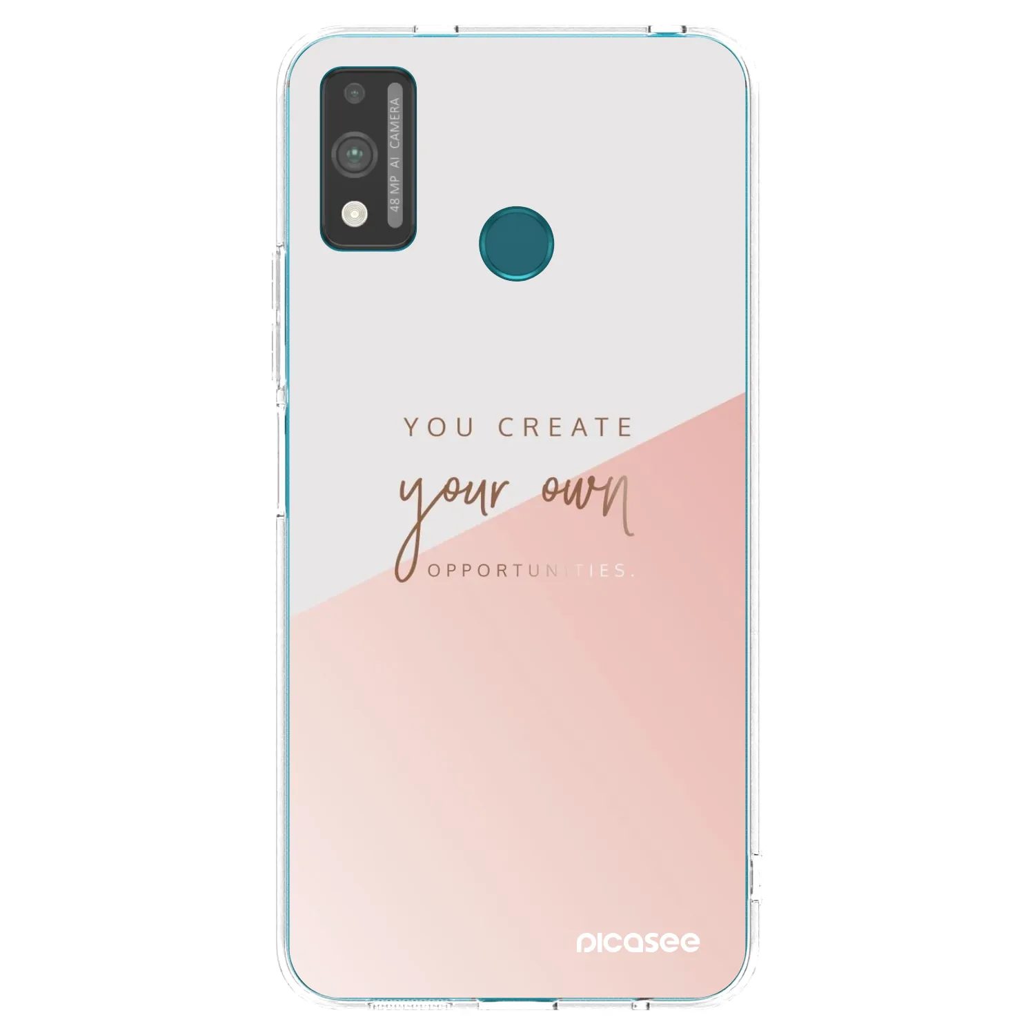 Picasee husă transparentă din silicon pentru Honor 9X Lite - You create your own opportunities