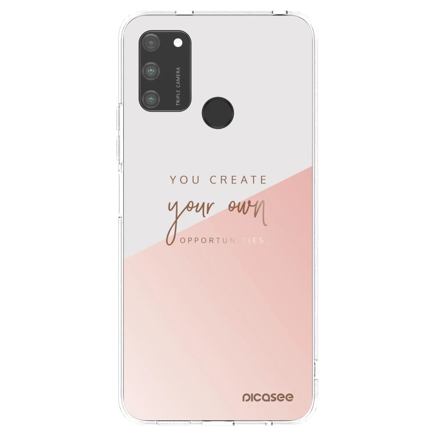 Picasee husă transparentă din silicon pentru Honor 9A - You create your own opportunities