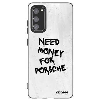 Picasee husă neagră din silicon pentru Samsung Galaxy S20 FE - White Dollar