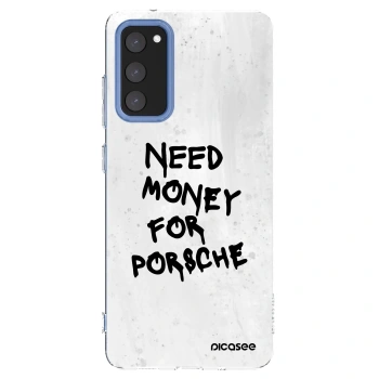 Picasee husă transparentă din silicon pentru Samsung Galaxy S20 FE - White Dollar