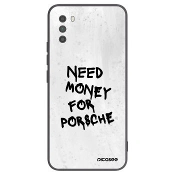 Picasee husă neagră din silicon pentru Xiaomi Poco M3 - White Dollar