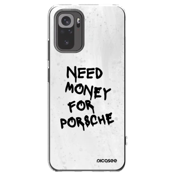 Picasee husă transparentă din silicon pentru Xiaomi Redmi Note 10 - White Dollar