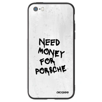 Husă pentru Apple iPhone 5/5S/SE - White Dollar
