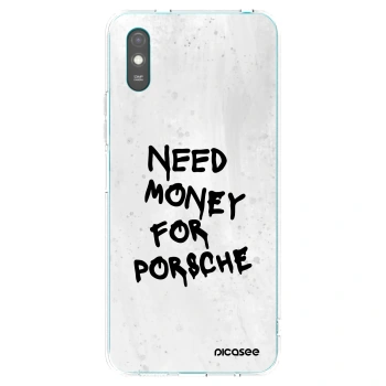 Picasee husă transparentă din silicon pentru Xiaomi Redmi 9AT - White Dollar
