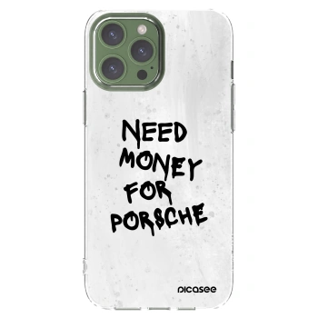 Picasee husă transparentă din silicon pentru Apple iPhone 13 Pro Max - White Dollar
