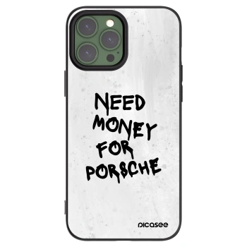 Picasee husă neagră din silicon pentru Apple iPhone 13 Pro Max - White Dollar