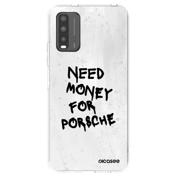 Picasee husă neagră din silicon pentru Xiaomi Redmi 9T - White Dollar