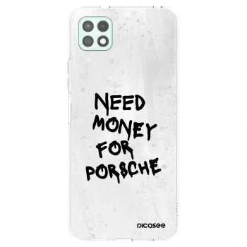 Picasee husă transparentă din silicon pentru Samsung Galaxy A22 A226B 5G - White Dollar