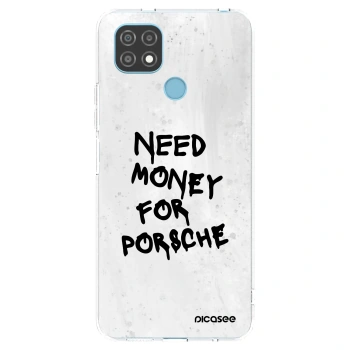 Picasee husă transparentă din silicon pentru Realme C21 - White Dollar