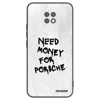 Picasee husă neagră din silicon pentru Xiaomi Redmi Note 9T - White Dollar