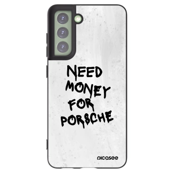 Picasee husă neagră din silicon pentru Samsung Galaxy S21 FE 5G - White Dollar