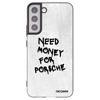 Picasee husă neagră din silicon pentru Samsung Galaxy S22+ 5G - White Dollar