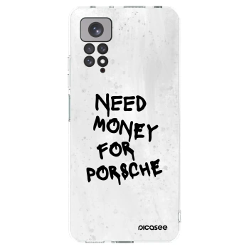 Picasee husă transparentă din silicon pentru Xiaomi Redmi Note 11 - White Dollar